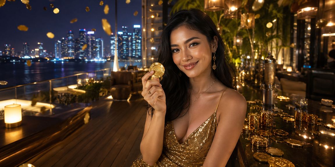 Pengguna menikmati taruhan olahraga online menggunakan perangkat mobile