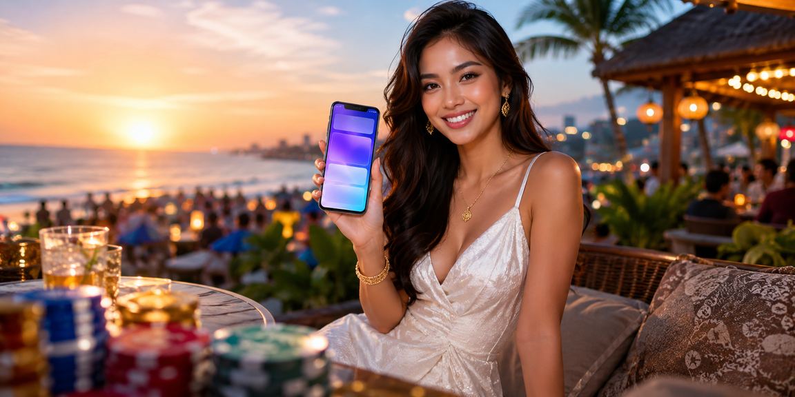 Pengalaman casino mobile di pantai tropis Vietnam